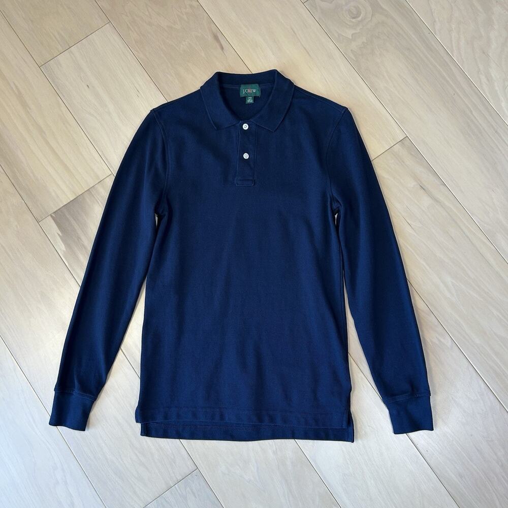 J Crew Oarsman Polo Shirt Long Sleeve Men’s XS